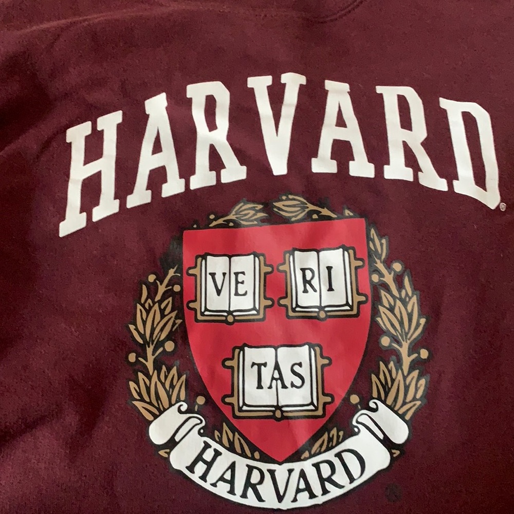 Girls Sz small Harvard crew neck